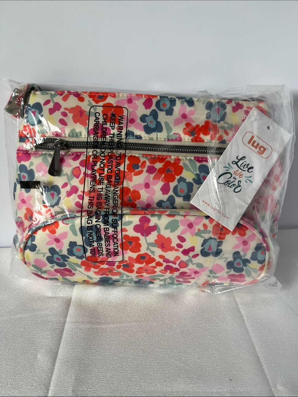 LUG - Corral Crossbody Bag in Wildflower Multi - Picture 3 of 5